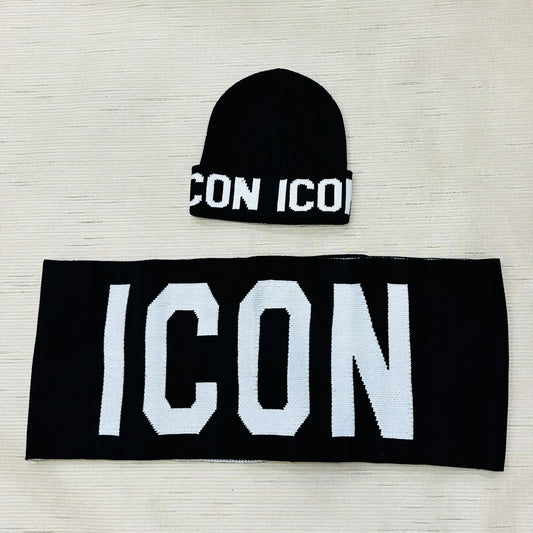 set cappello e sciarpa ICON